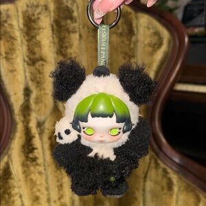 Skullpanda Panda lazy panda pendant